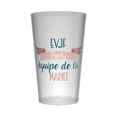 Gobelet personnalisé pour EVJF Team