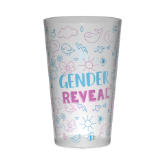 Gobelet personnalisé Gender Reveal Dessin