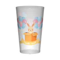 Gobelet personnalisé Gender Reveal Lapin