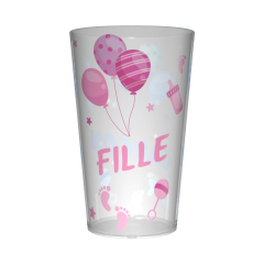 Gobelet personnalisé Gender Reveal Garçon & Fille