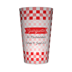 Gobelet personnalisé Guinguette Vichy 