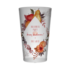 Gobelet personnalisé Halloween Feuilles