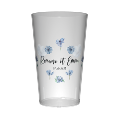 Gobelet personnalisé Mariage Fleur Anémone