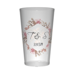 Gobelet personnalisé Mariage Pastel