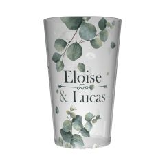 Gobelet personnalisé Mariage Branche Fleuri