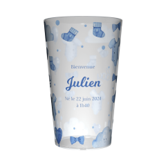 Gobelet personnalisé Naissance Accessoires Bleus