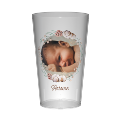 Gobelet personnalisé Naissance Coton