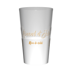 Gobelet personnalisé Noces de cristal