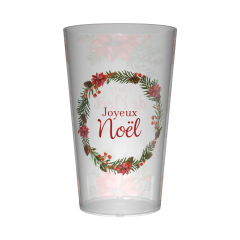 Gobelet personnalisé Noël Mélange Floral