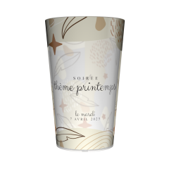 Gobelet personnalisé Soirée Printemps