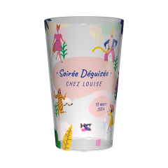 Gobelet personnalisé Soirée Costume