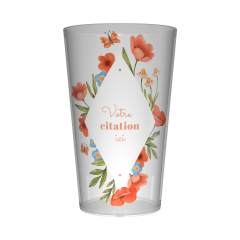 Gobelet personnalisé Summer Fleurs