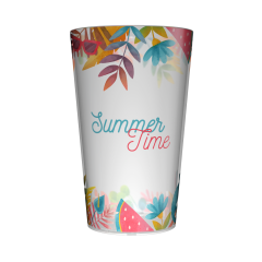 Gobelet personnalisé Summer Multicolore