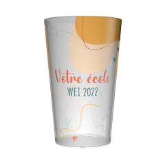 Gobelet personnalisé Week-end Intégration Vitalité