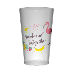 Gobelet personnalisé Week-end Intégration Sun