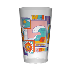 Gobelet personnalisé Week-end Intégration Design Coloré