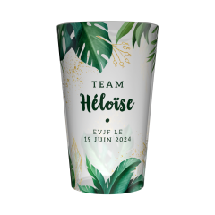 Gobelet personnalisé pour EVJF Verdure