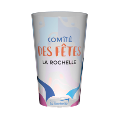 Gobelet personnalisé Comité des Fêtes Coloré