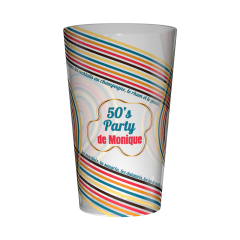 Gobelet personnalisé Soirée Années 50