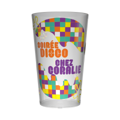 Gobelet personnalisé Soirée Disco