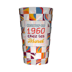 Gobelet personnalisé Soirée Année 1960