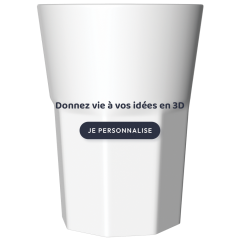 verre mojito personnalisé blanc