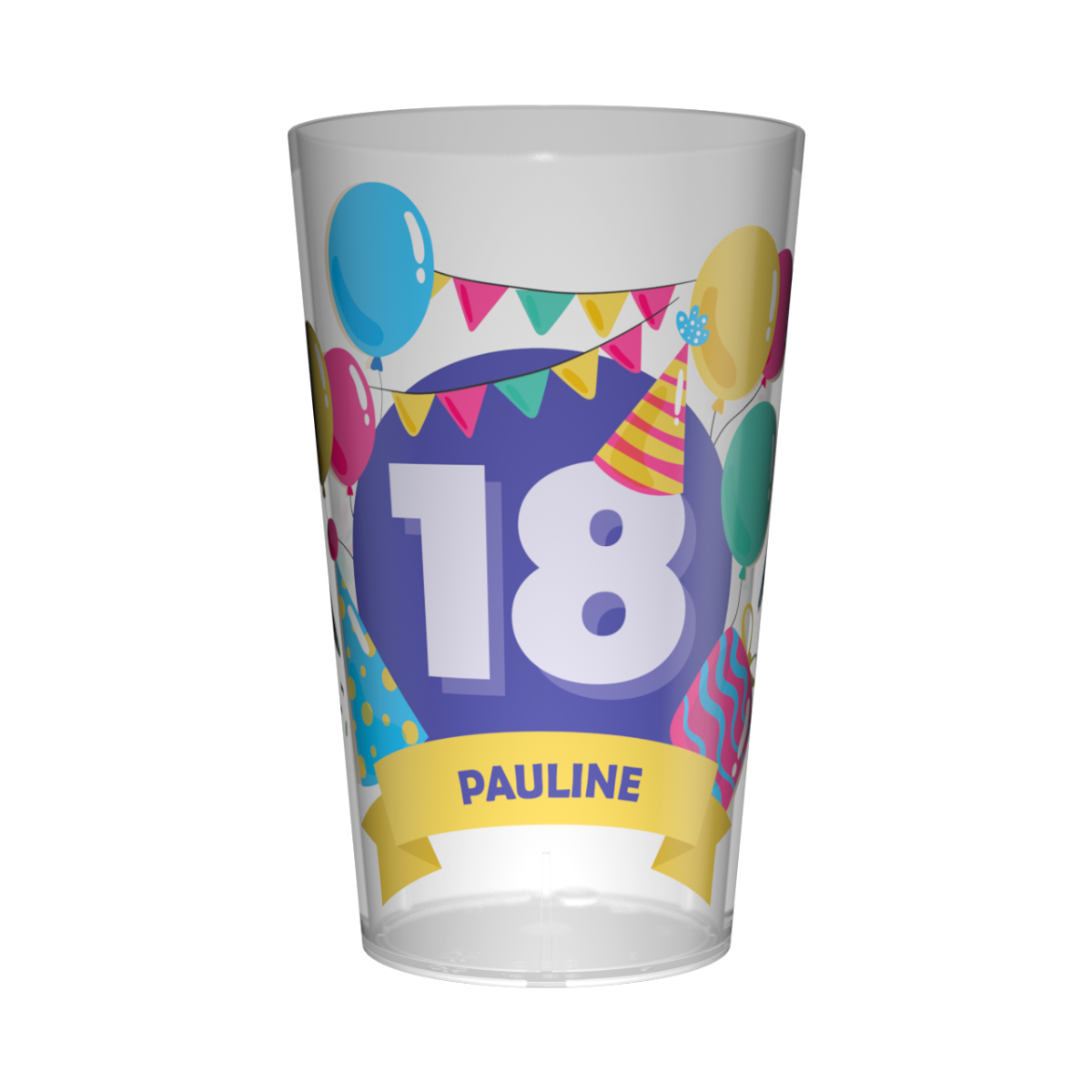 Gobelet personnalisé Anniversaire Fiesta