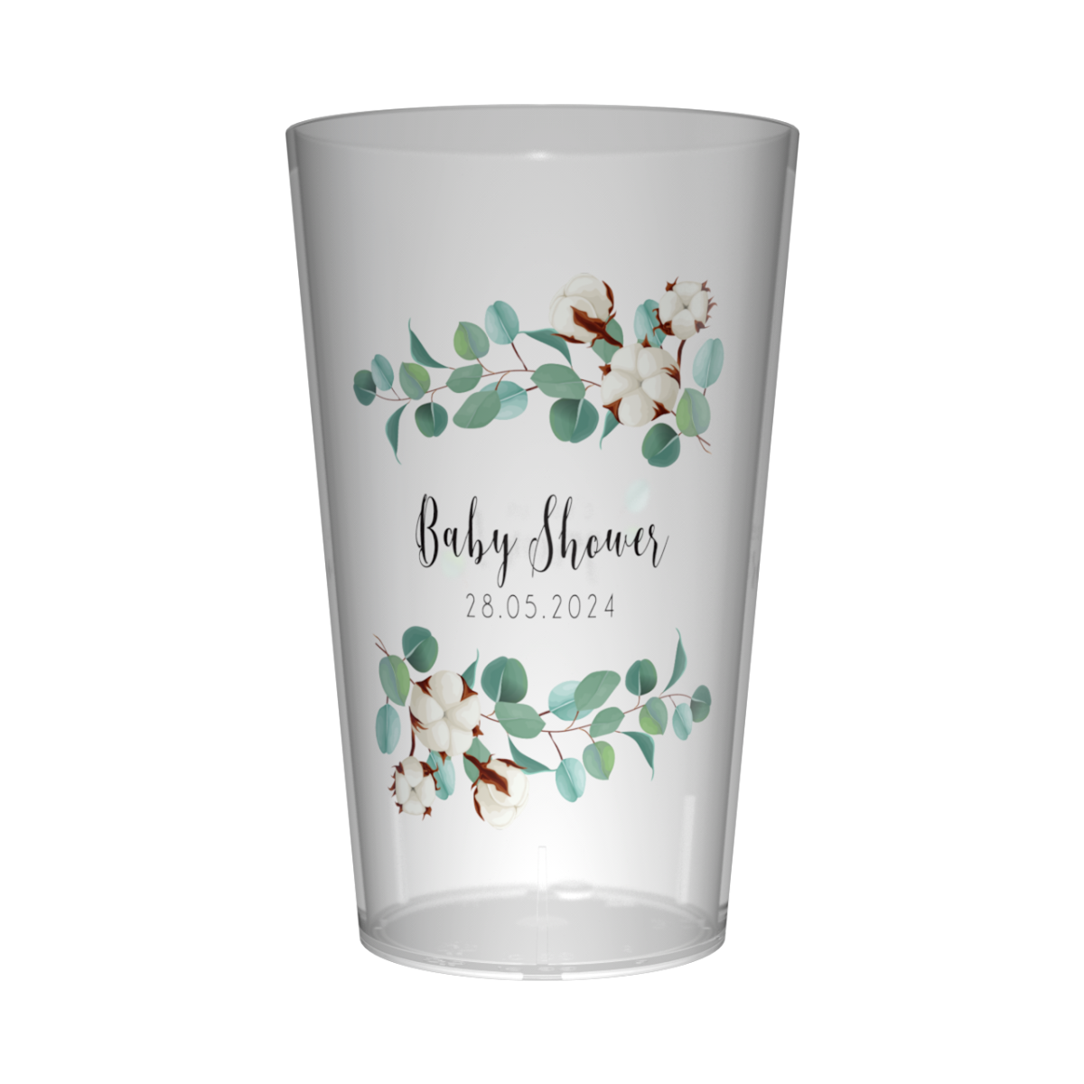 Gobelet personnalisé Baby Shower Coton