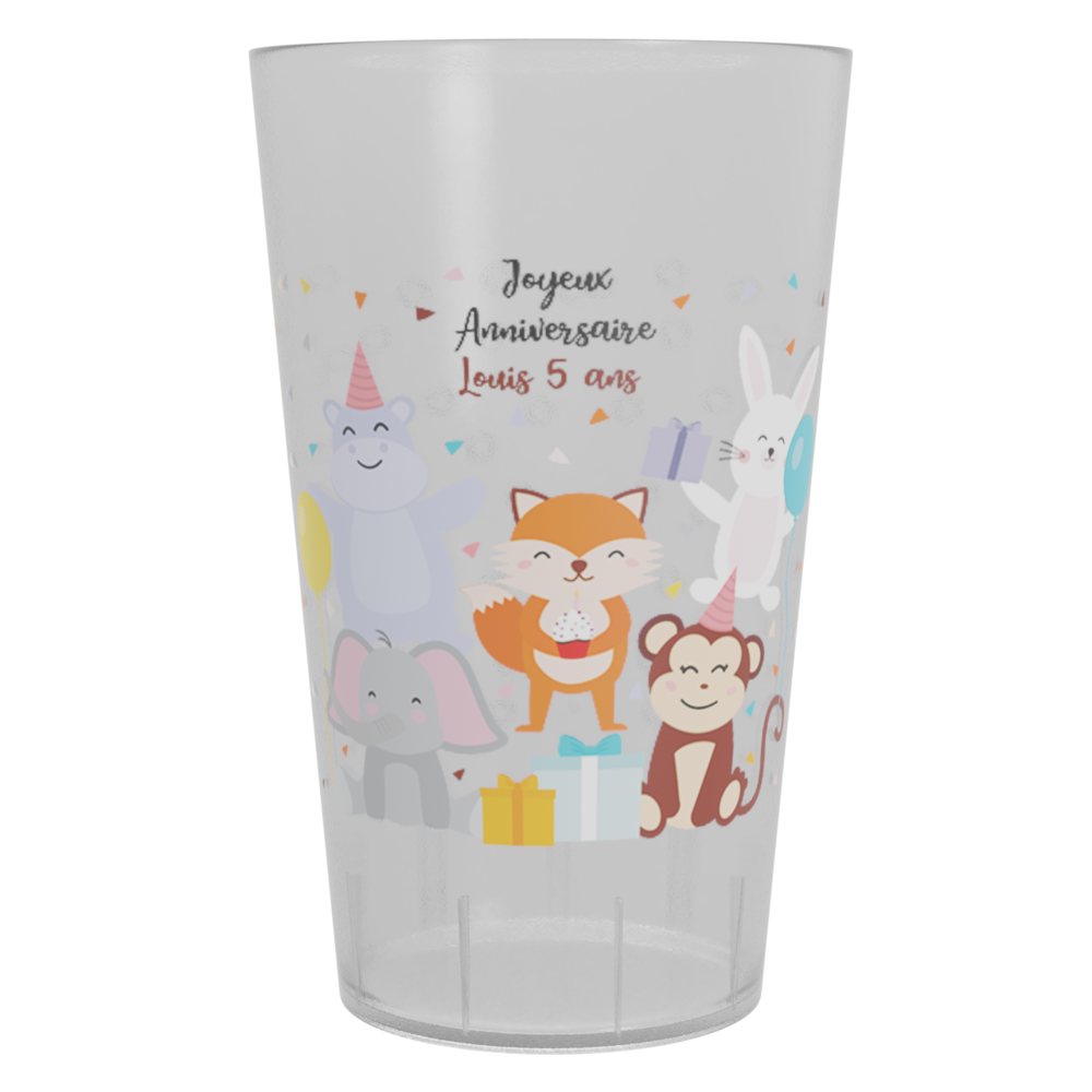 Gobelet Anniversaire Animaux