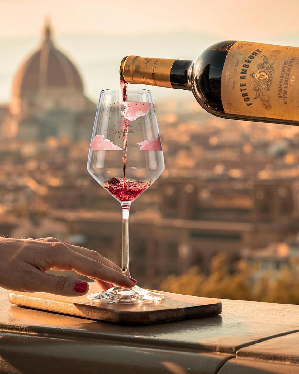 verre à vin personnalisé incassable
