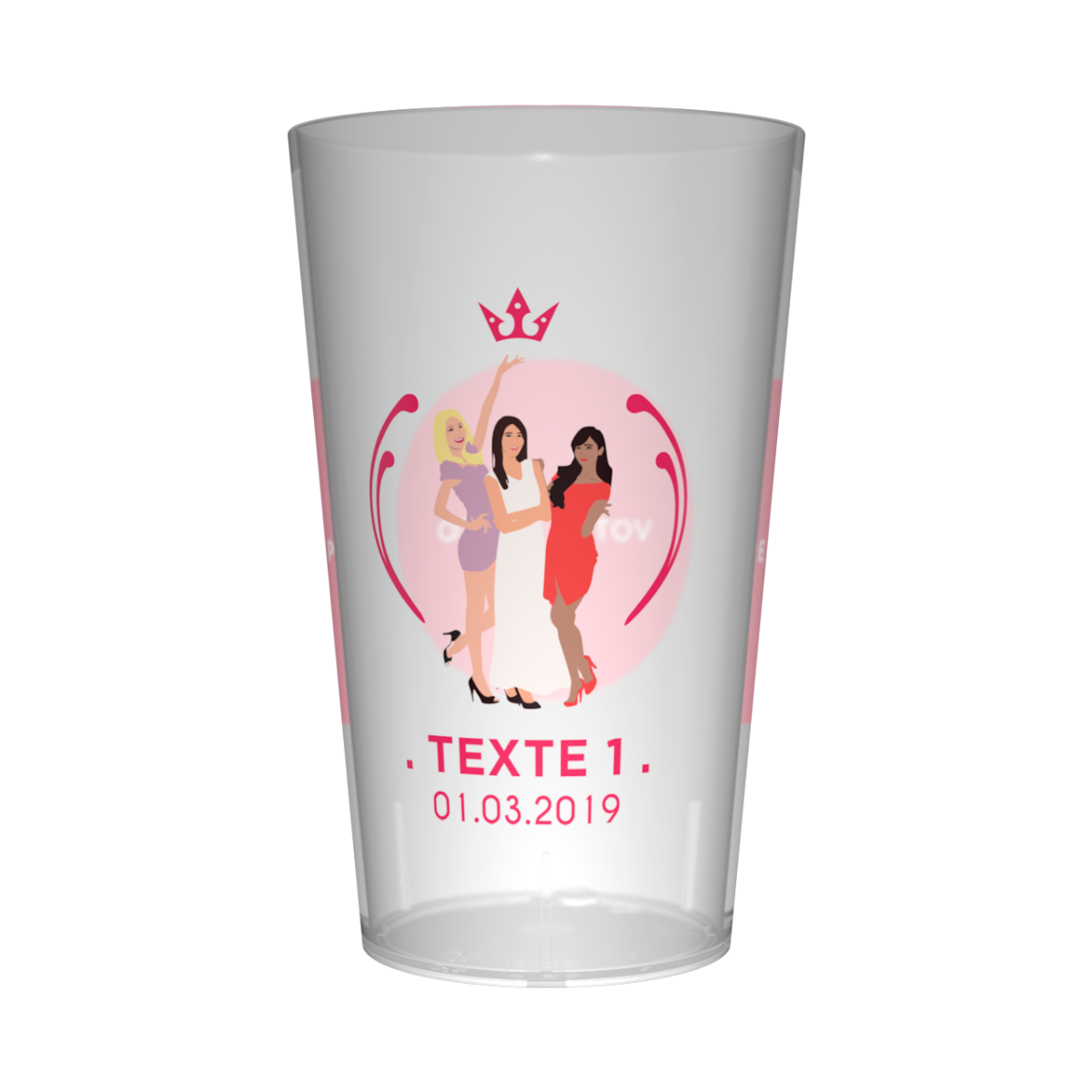 Gobelet personnalisé pour EVJF Girl
