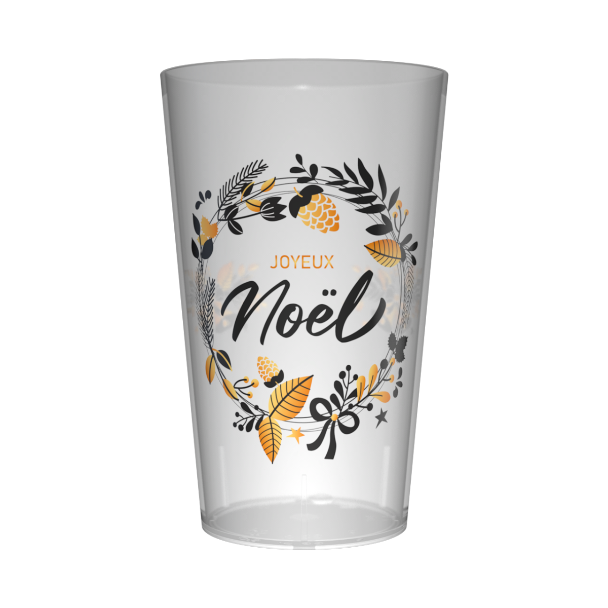 Gobelet personnalisé Noël Festif