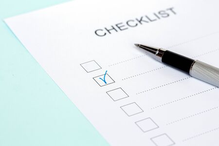 Checklist