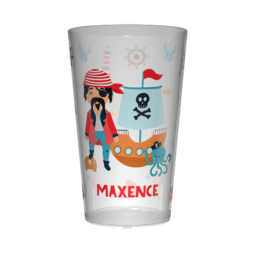 Gobelet personnalisé Enfant Pirate