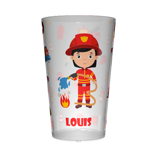 Gobelet personnalisé Enfant Pompier